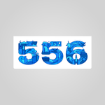 Накладка на стенд "555 лет"