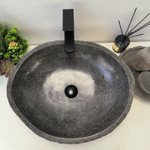 Раковина из речного камня RS-63381 (54*44*16) 0123