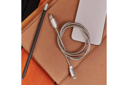 Кабель USB Lightning REXANT для iPhone металлическая оплетка 1м 18-4247