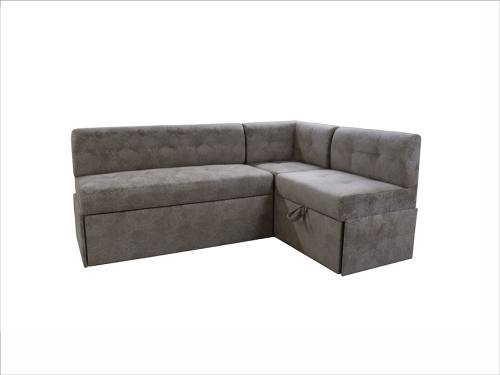 🛋 Угловой кухонный диван «Милан» раскладной с ящиками (механизм «Дельфин»)