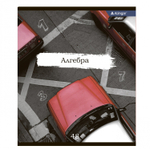 Комплект предметных тетрадей А5 48л.,10 предм., со справочным материалом, скрепка, мелованный картон(стандарт), блок офсет, Alingar "Город контрастов"