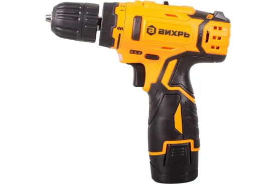 Аккумуляторный дрель-шуруповерт "ВИХРЬ" ДА-12Л-2