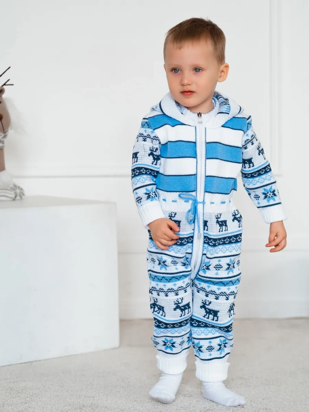 Комбинезон вязаный