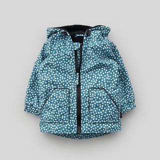 Куртка (точки на синем)