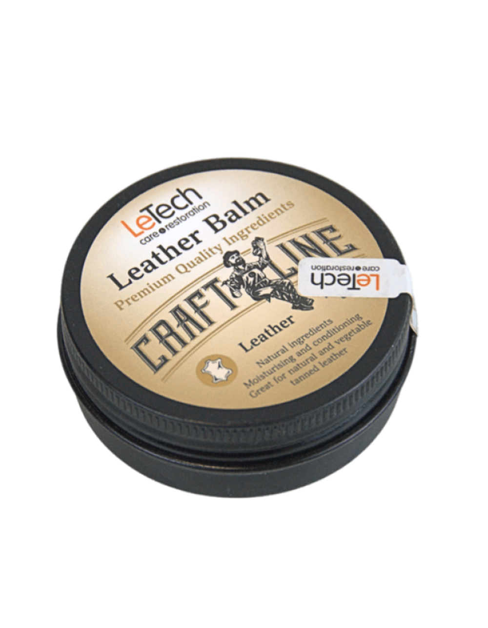 LeTech Натуральный Бальзам для кожи с запахом кожи Leather Balm (Leather) 30мл