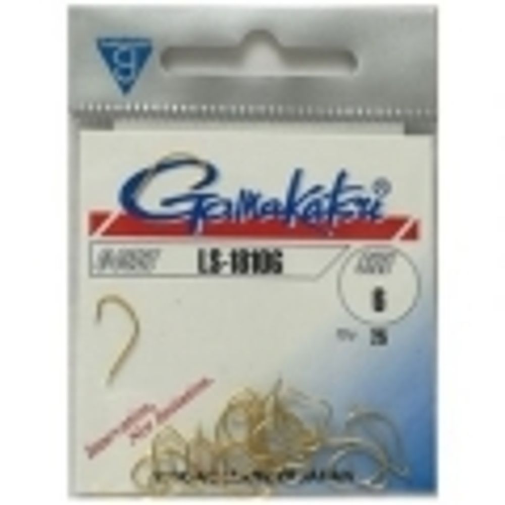 Крючок Gamakatsu Hook LS-1810G Gold №16