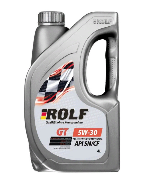 Масло Rolf GT 5W30 SN/CF С3 (4л) синтетика