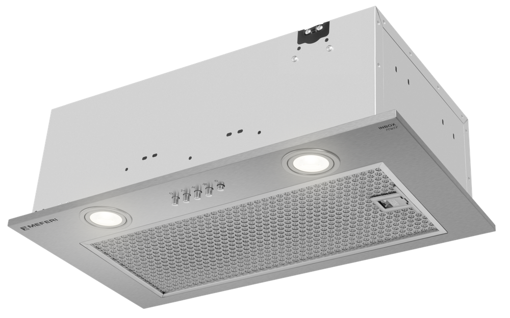 Полновстраиваемая вытяжка Meferi INBOX52IX POWER фото 