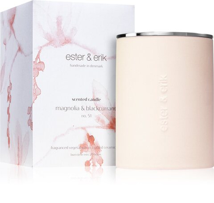 ester & erik scented candle magnolia & blackcurrant (no. 51) - ароматическая свеча /   350  g  / GTIN 5713538003072
