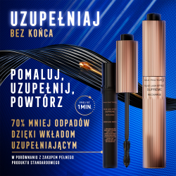 Max Factor False Lash Effect Supreme Recharge - Тушь для ресниц с эффектом искусственных ресниц. оттенок Black, 8 ml