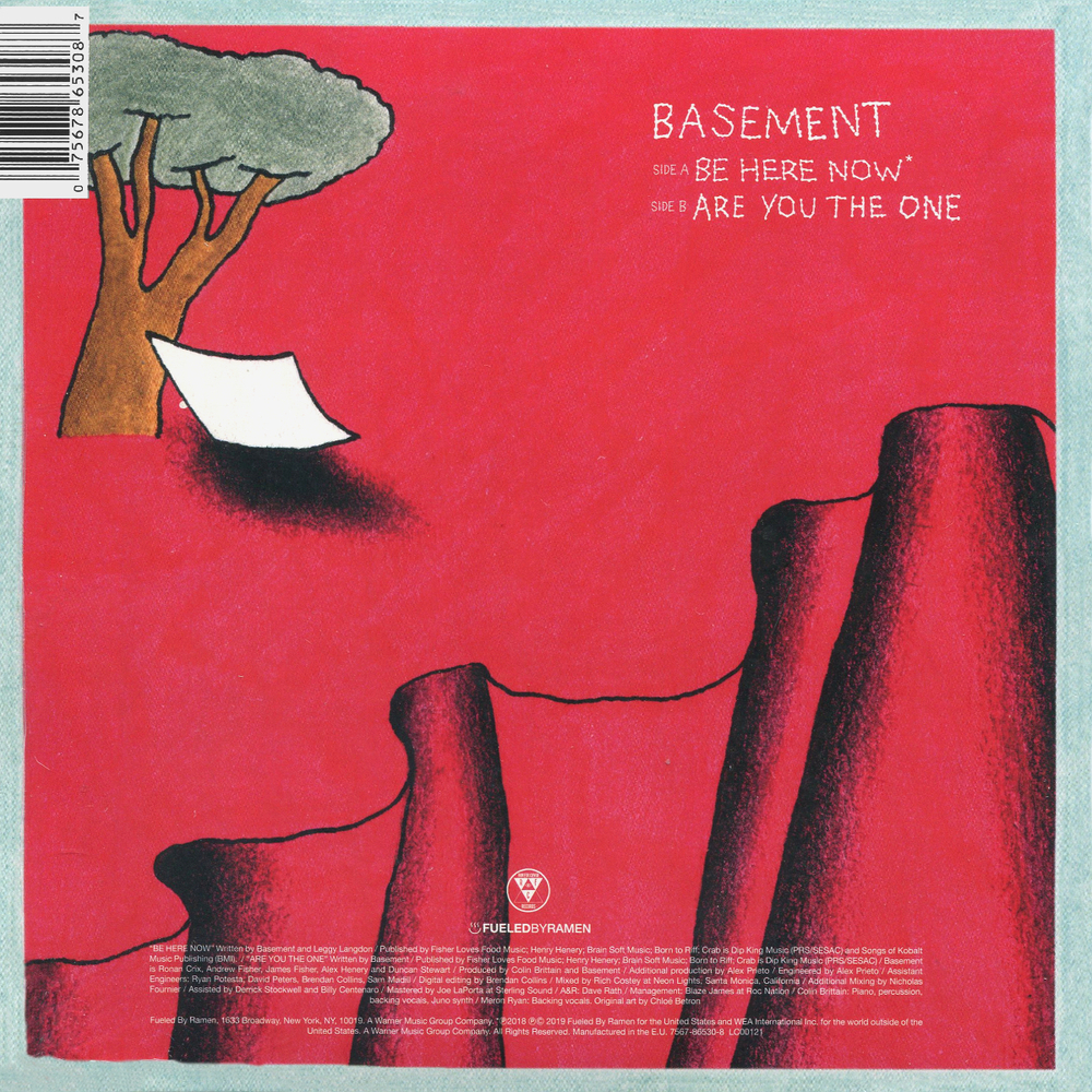 Basement / Be Here Now + Are You The One (Coloured Vinyl)(7" Vinyl Single)