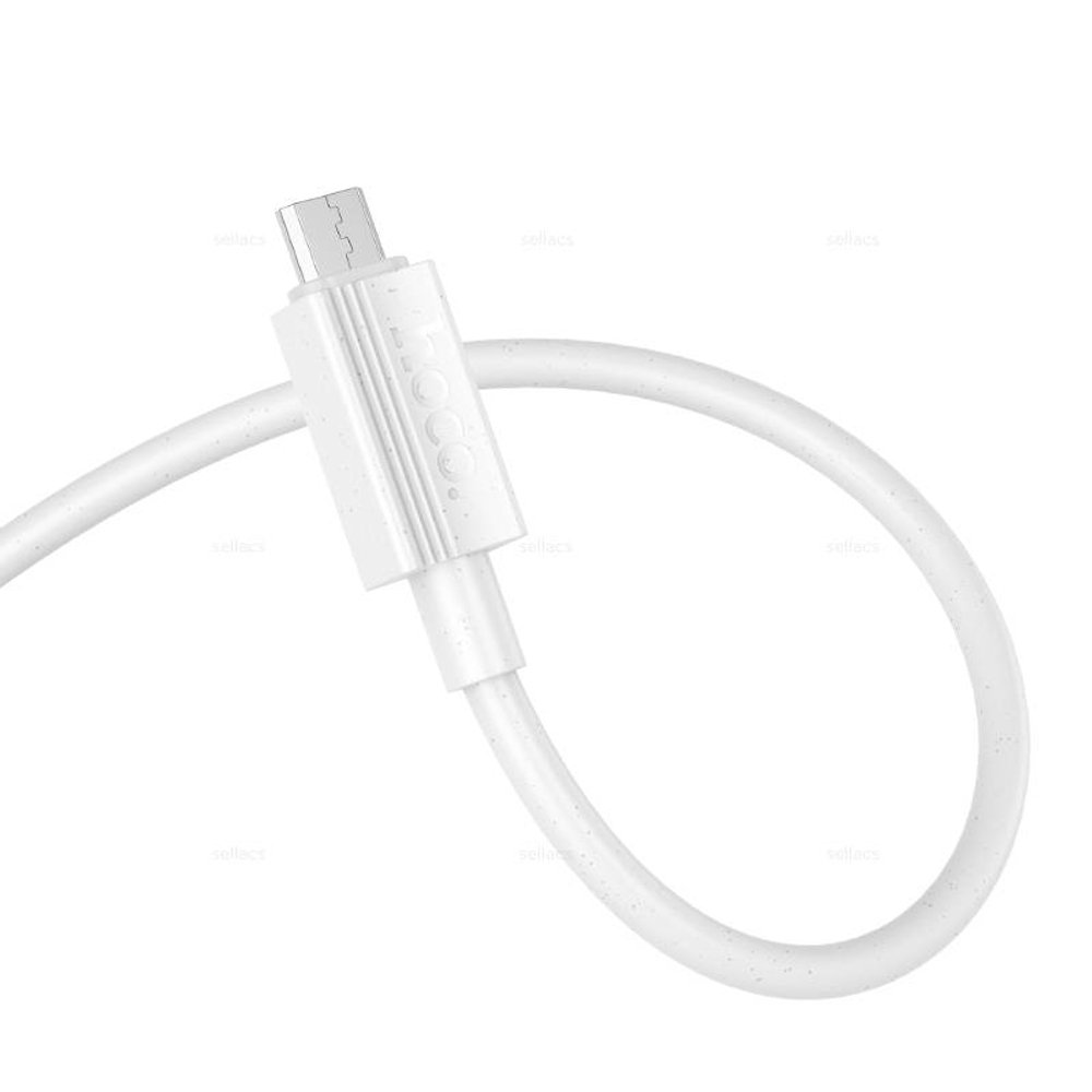 Кабель USB на Micro Hoco X107 (white)