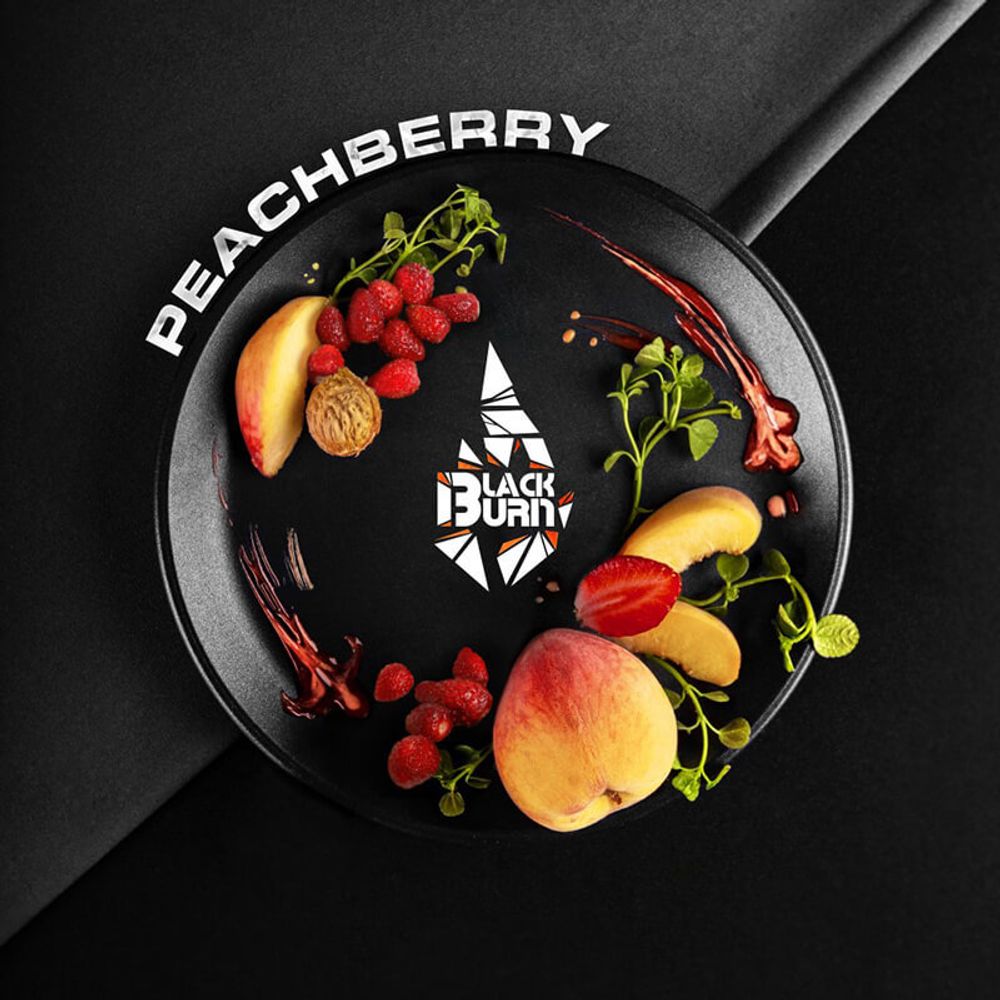 Black Burn PeachBerry (Земляника и Персик) 100 гр.