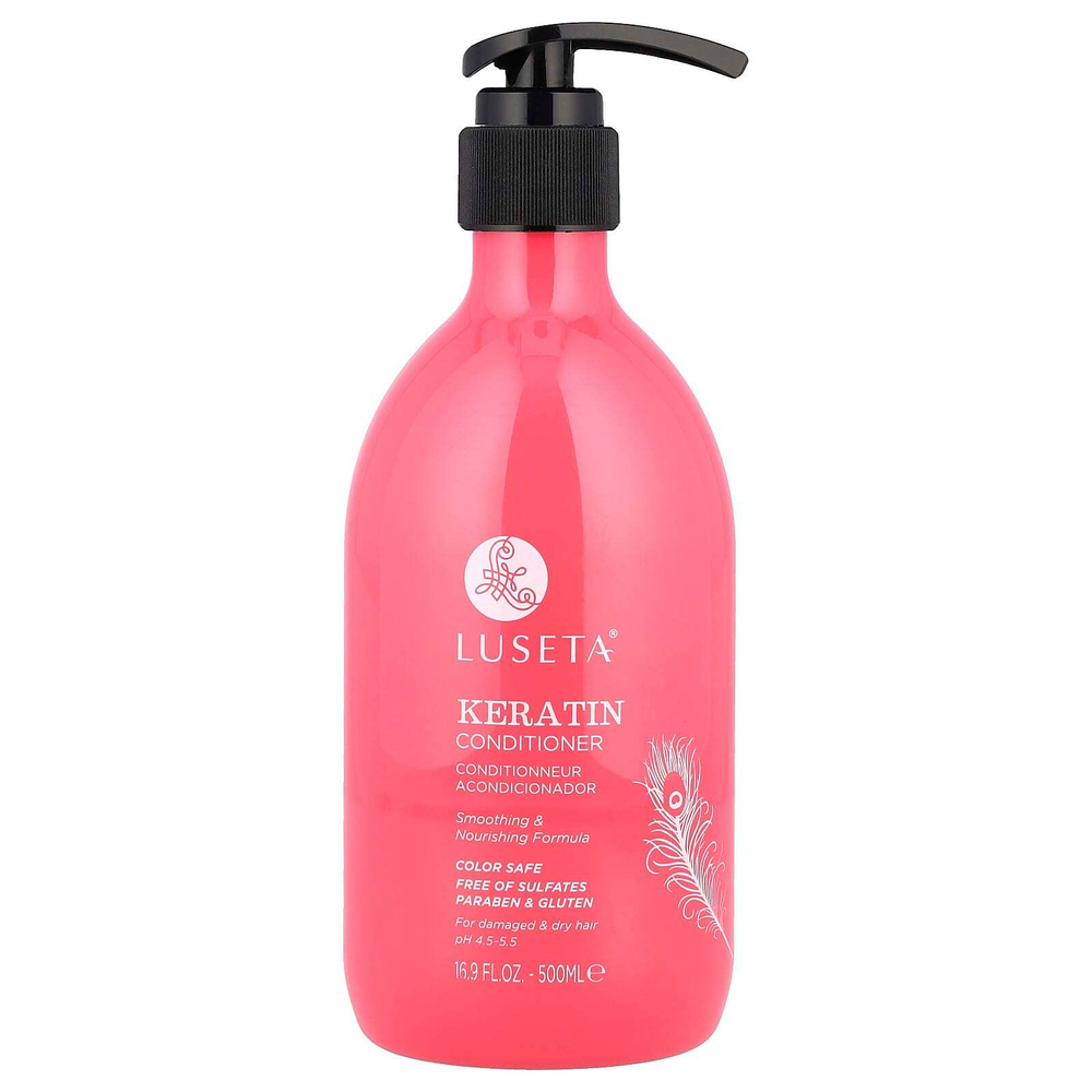 Luseta Beauty, Keratin, кондиционер, 500 мл (16,9 жидк. унции)