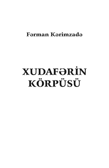 Xudafərin körpüsü