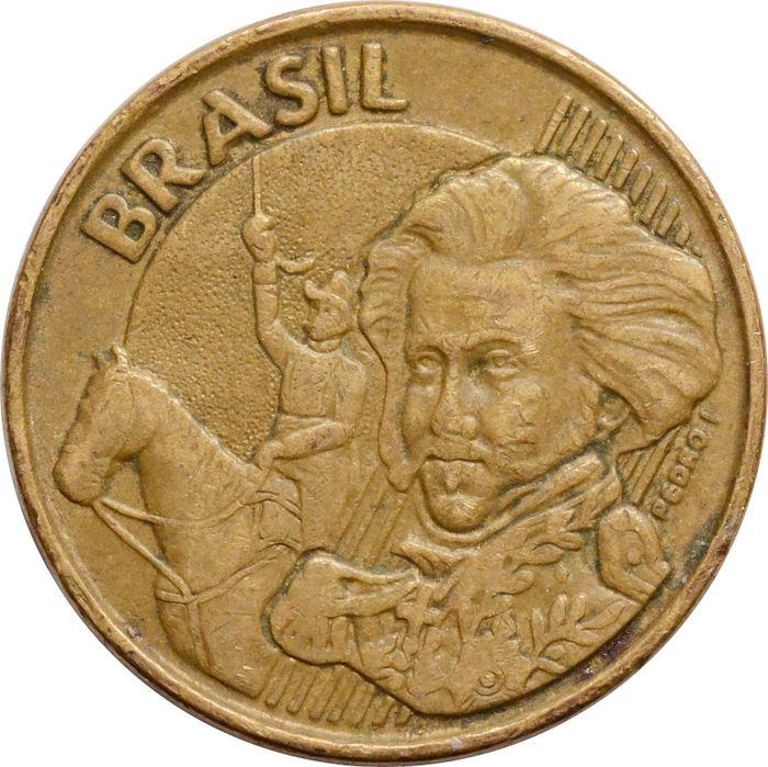 10 сентаво 1998-2020 Бразилия XF