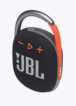 JBL Беспроводная акустическая колонка CLIP 4, черный/оранжевый