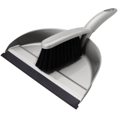 Комплект щетка-сметка «Etna» с совком с кромкой (серый)