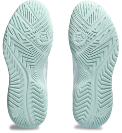 Женские Кроссовки теннисные Asics Gel-Dedicate 8 - white/pale blue