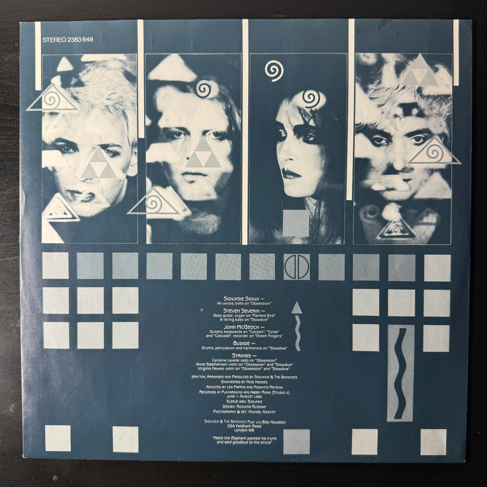 Siouxsie And The Banshees ‎– A Kiss In The Dreamhouse (Германия 1982г.)