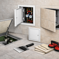 Люки под плитку и люки-дверцы