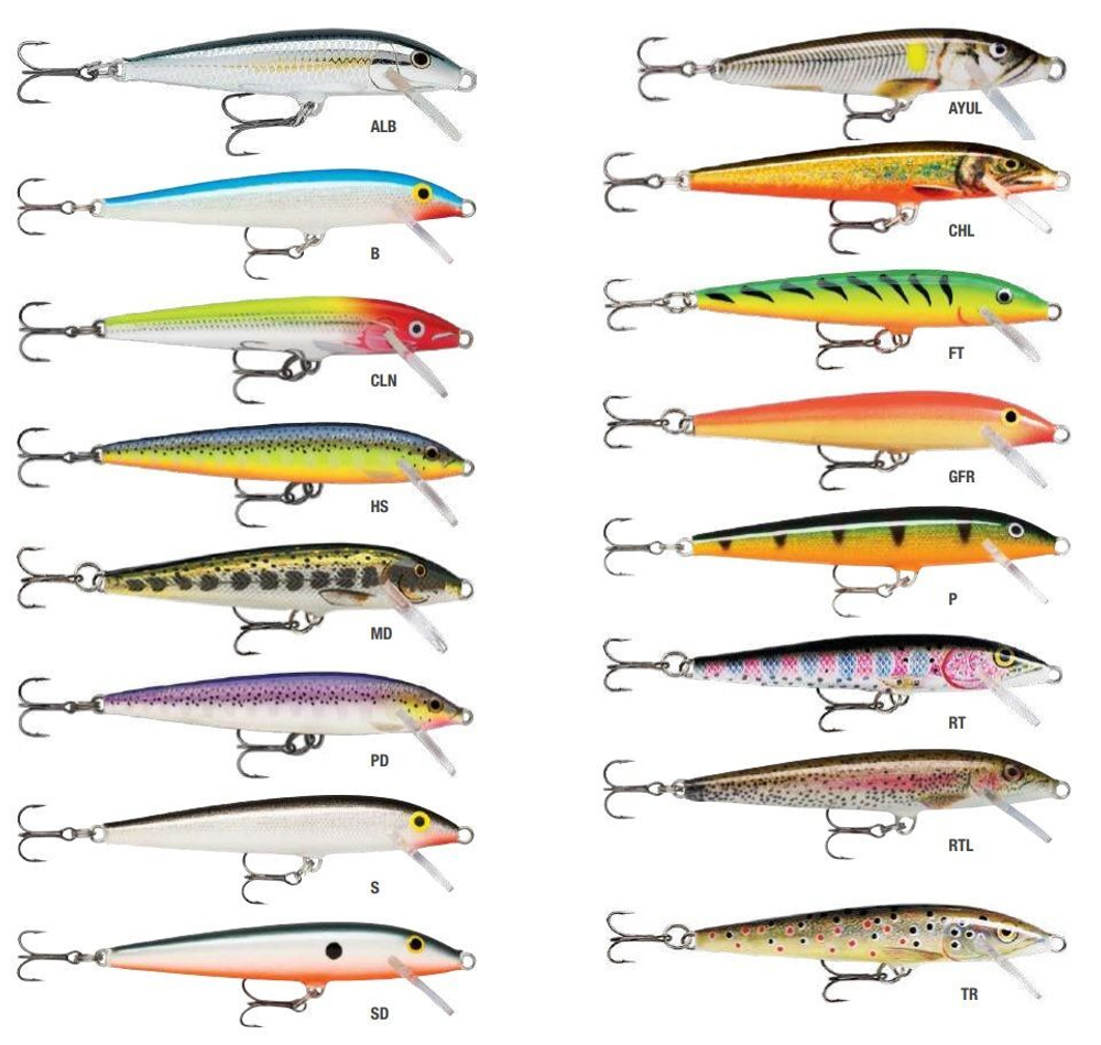 Воблер Original Floater 07, 7см, 4гр, цвет MD, плавающий