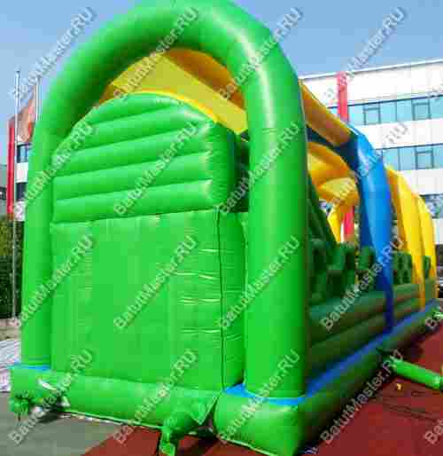 Надувной батут "Весёлая плантация" 12*5*6 м