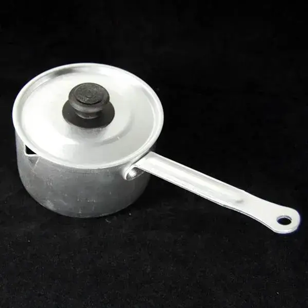 Кастрюля мат. 0,75л. с мет/кр. 12-442 КАЛИТВА (алюминий)