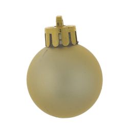 GAEM Набор из 25шт Украшение новогоднее Шар "Золотая карамель", D3 см, L8 W8 H1 см