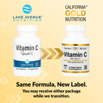 California Gold Nutrition, Quali®-C, витамин C, 1000 мг, 60 растительных капсул