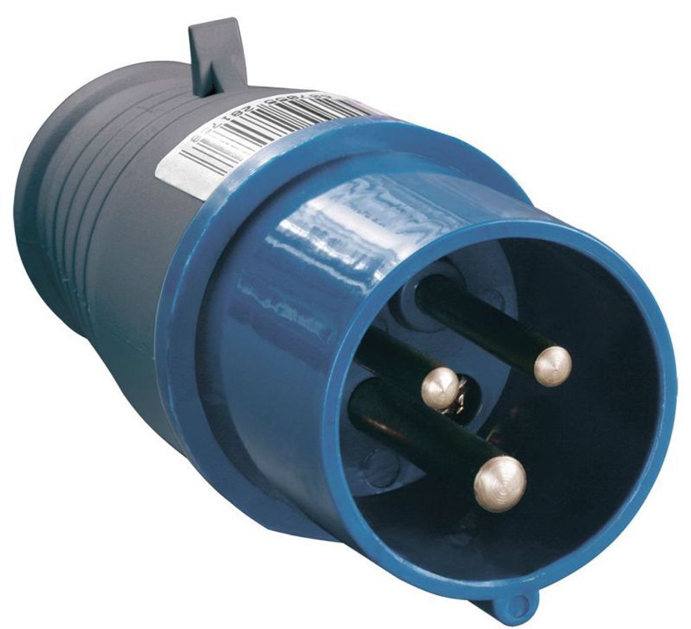 Вилка эл. каб. 16А 2P+PE 16А 220В IP44 ССИ-013 IEK PSR01-016-3 Вилка эл. каб. 16А 2P+PE 16А 220В IP44 ССИ-013 IEK PSR01-016-3