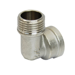 Уголок 1/2'' вн/нар  с ограничением никель