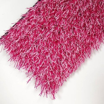 Трава искусственная "Деко 20" розовая, ширина 2м, рулон 25м, 50 кв.м