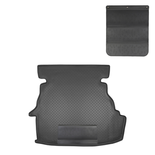 Коврик в багажник Norplast/Unidec для Toyota Camry в кузове V30 SD (2001-2006), Черный, арт.NPL-P-88-08-APP