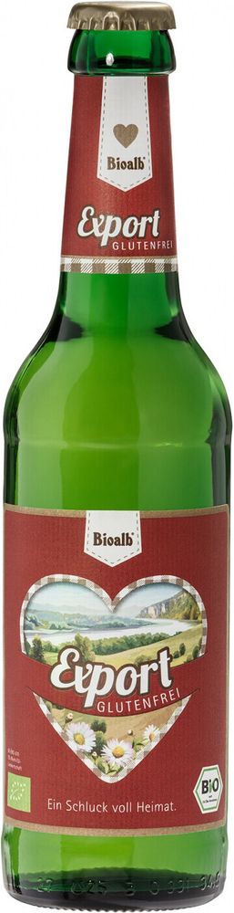 Пиво Цоллер-Хоф Биоалб Экспорт Глютенфри / Zoller-Hof Bioalb Export Glutenfrei 0.33 - стекло