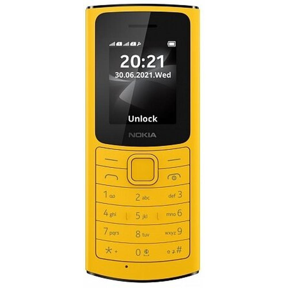 Сотовый телефон  Nokia 110 4G Dual Sim (TA-138) Yellow