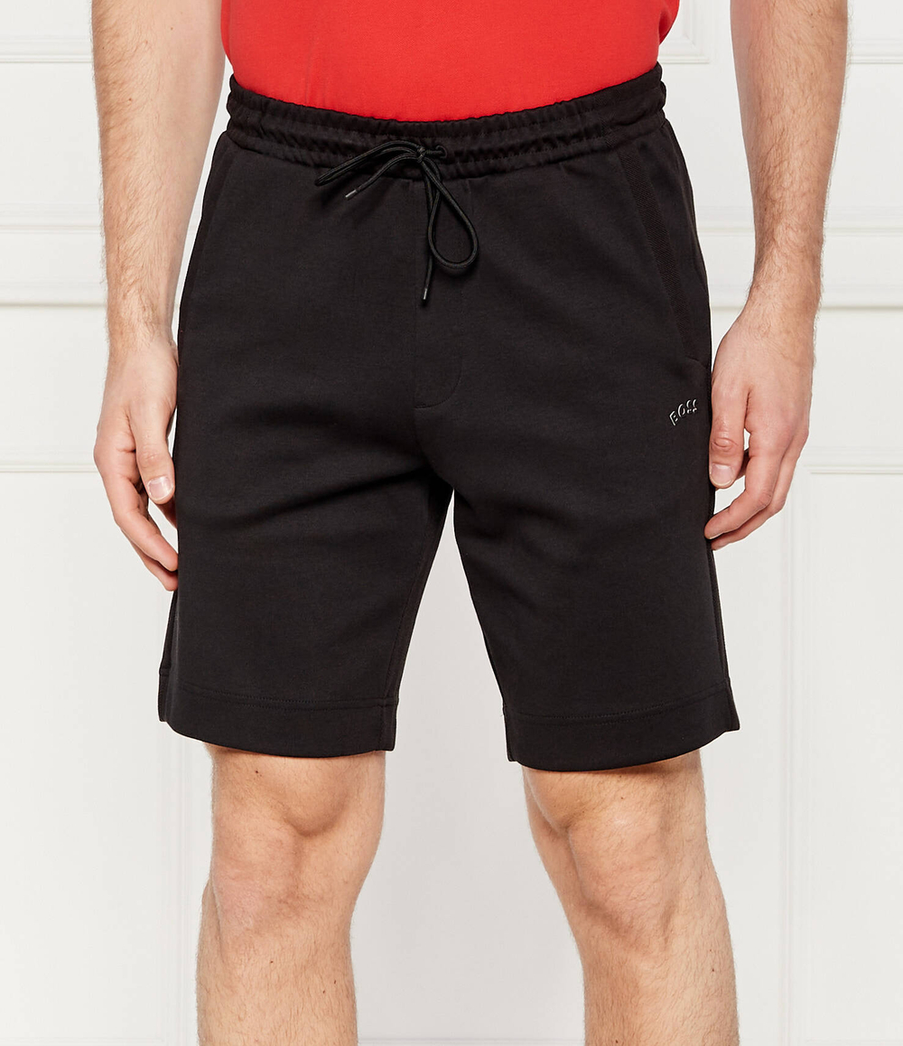 шорты headlo curved BOSS GREEN - черный(50471850)