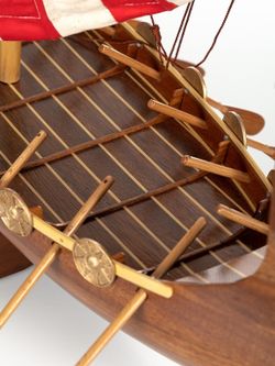 FB011W-60 Корабль викингов Драккар, 60х20х45см