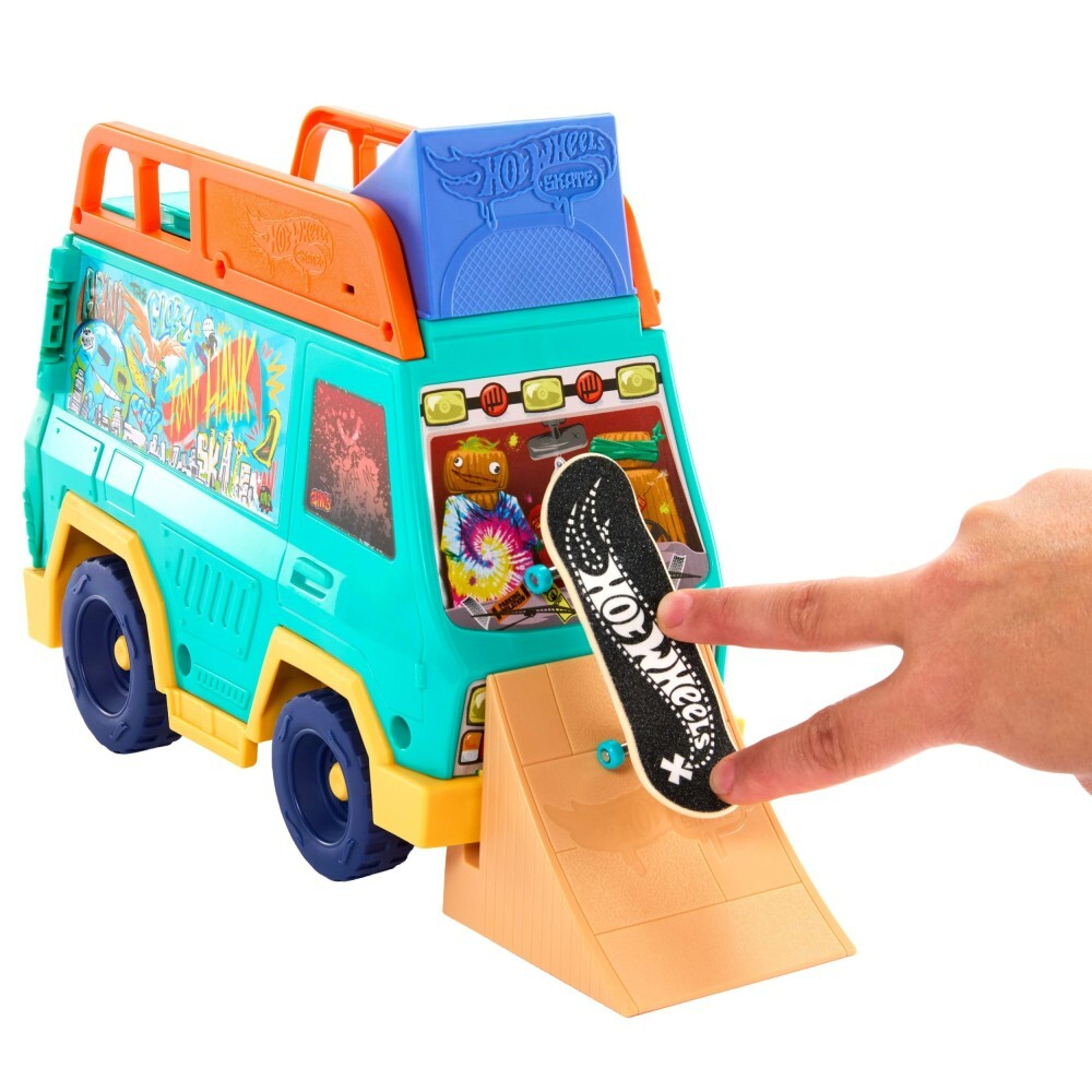 Hot Wheels Skate - SKATE VAN грузовик + фингерборд скейтборд JGG91