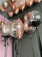 Набор шаров "Радость бабочки" цифра+фигура+шары россыпью