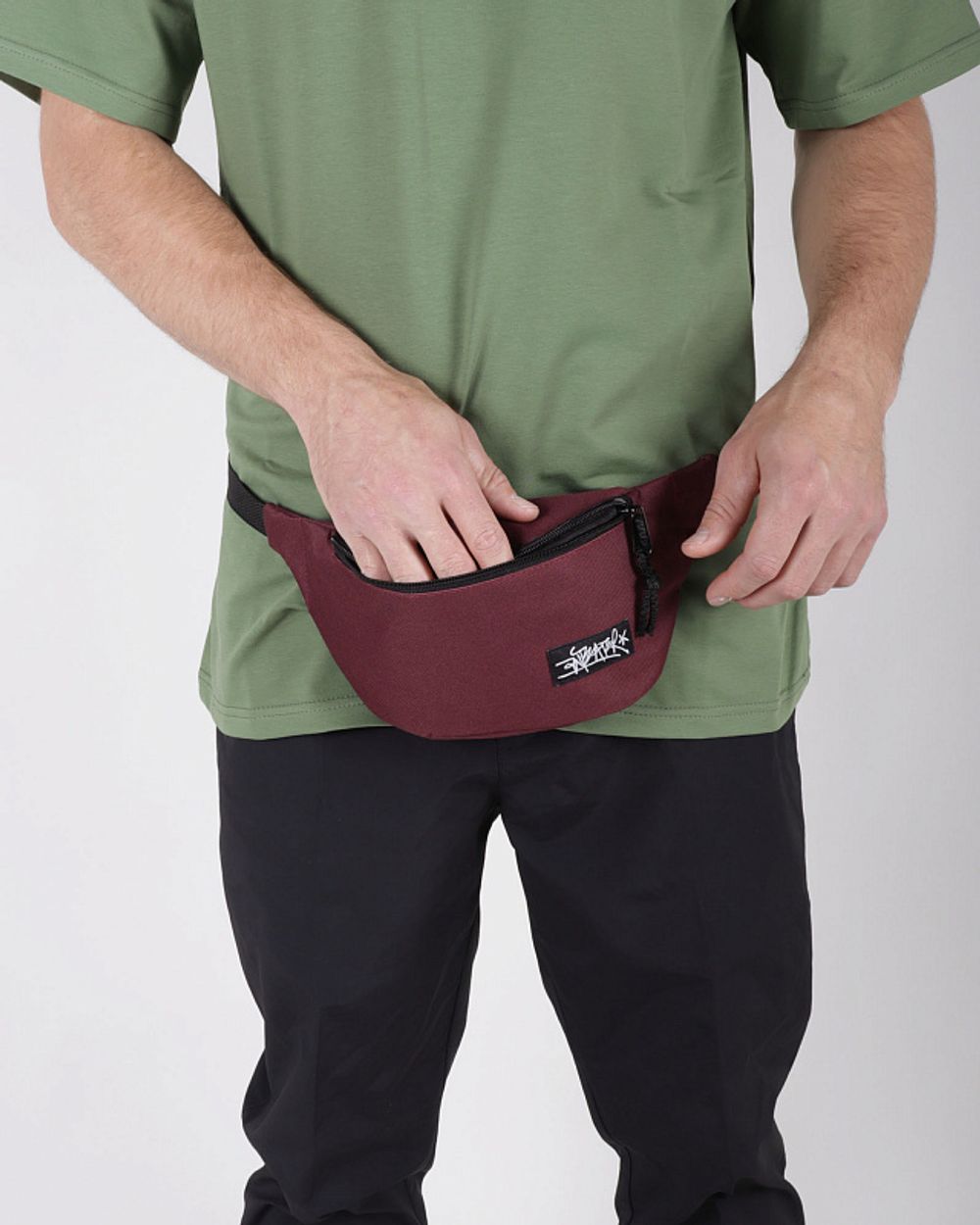 Сумка поясная Anteater Waistbag Light Bordo
