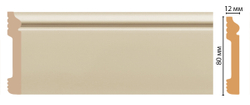 Плинтус напольный DECOMASTER D005-61ДМ (79*13*2400мм)