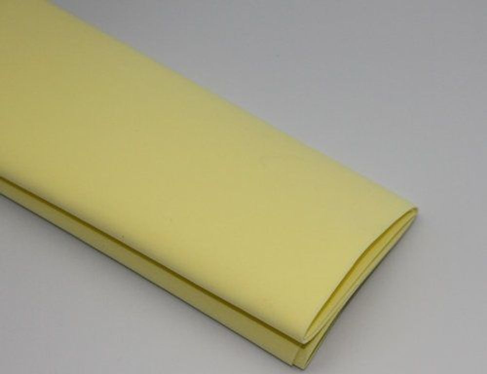 `Фоамиран Иранский, толщина 1 мм, размер 60х70 см, цвет лимонный