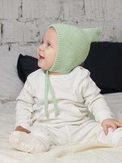 Шапка летняя хлопковая (Шалфей) Эльф