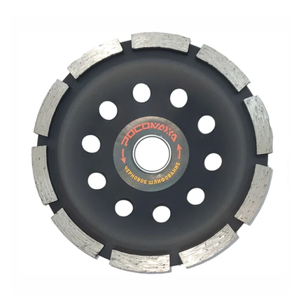 Алмазная сегментная однорядная чашка по бетону 125 мм "РОСОМАХА" (121125)