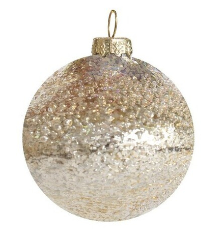 Шар "Ледяной дождь" зеркальн. 8см YQL1651