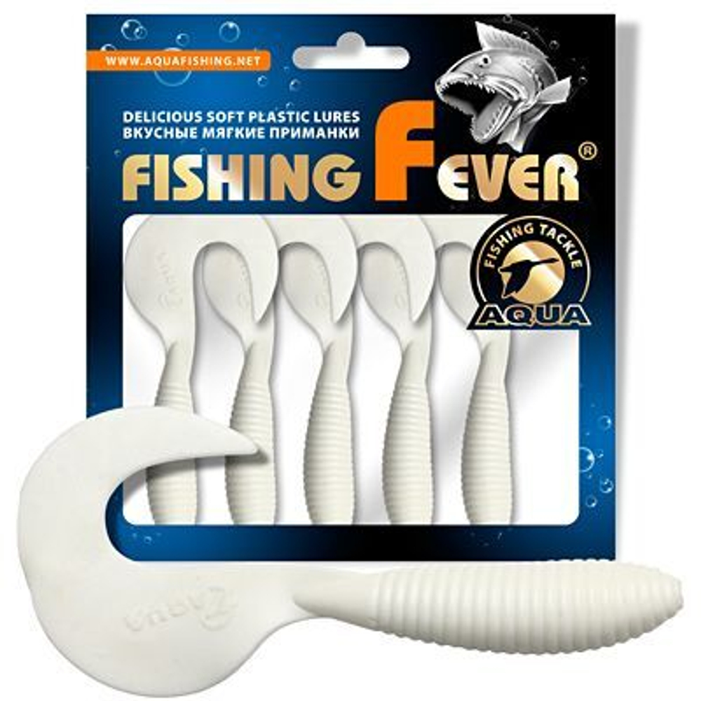 Мягкая приманка твистер FishingFever ARGO 6,0cm,2,0g,уп 6 шт