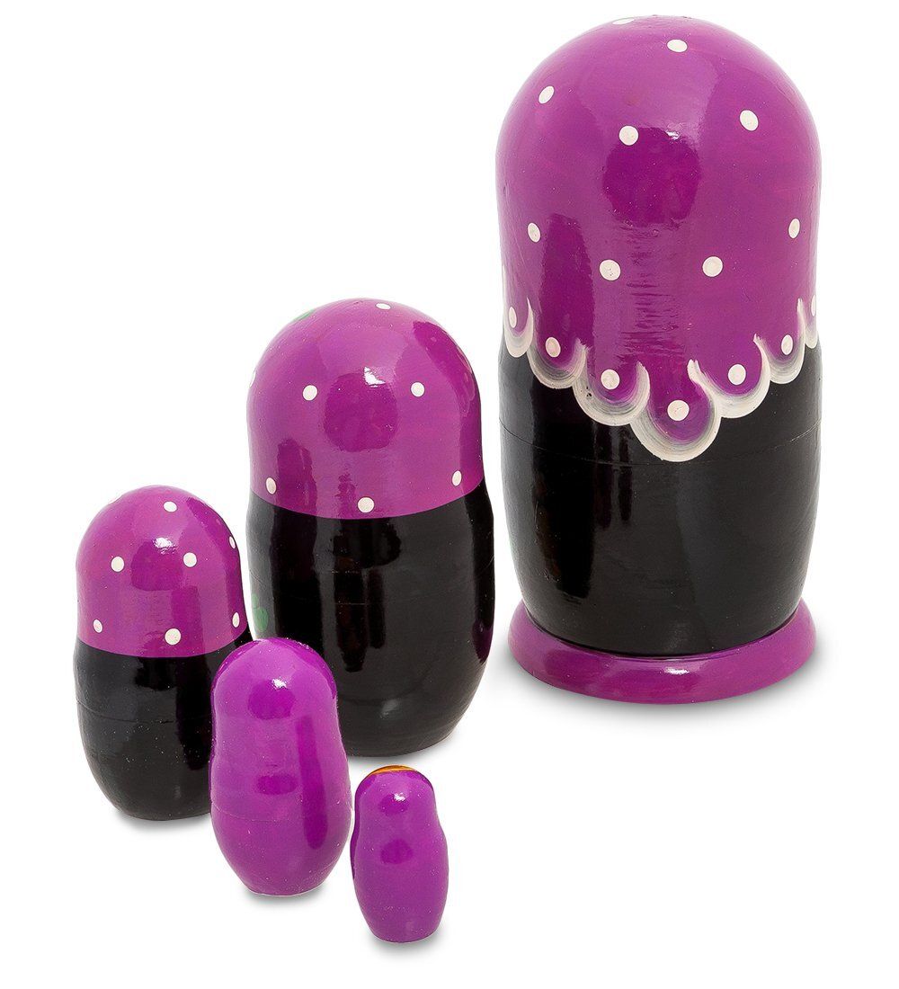 Народные промыслы МР-27/11-D Матрешка 5-кукольная «Настенька»