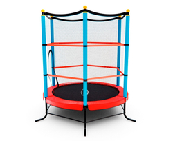 Батут детский DFC SMRKIDS 55" с сеткой, RED