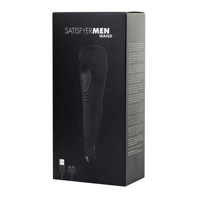 Мастурбатор нереалистичный Satisfyer Men Wand (Цвет: черный)